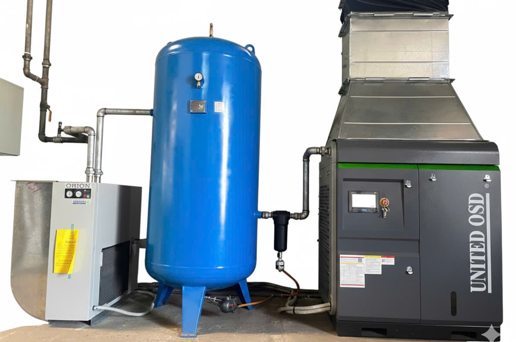 LẮP ĐẶT MÁY UNITED OSD 37KW - 50HP