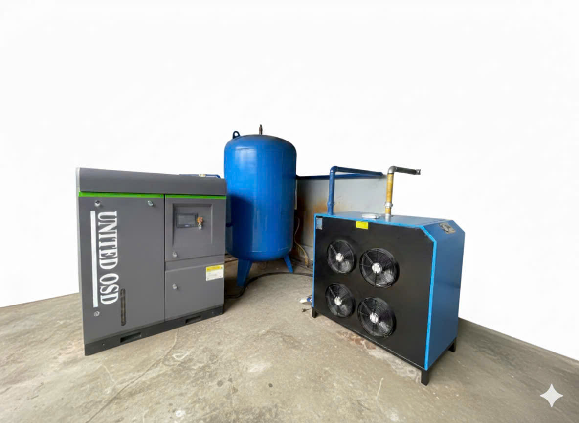 LẮP ĐẶT MÁY UNITED OSD 55KW - 75HP